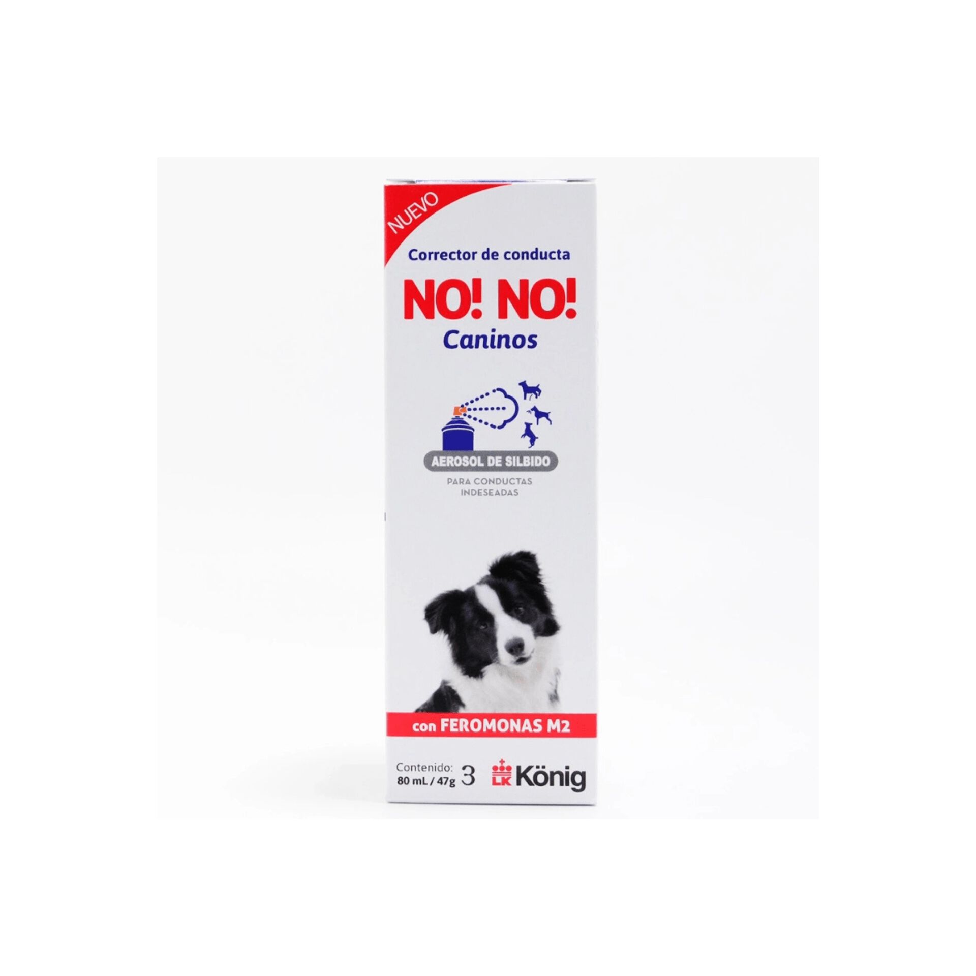 König No No Corrector De Conductas Para Perros 80 Ml