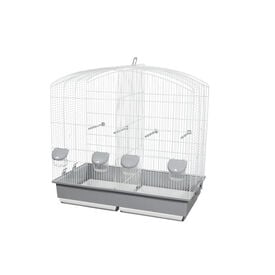 TPTG Jaula 661 blanca para pájaros