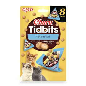 Churu Tidbits Snack bolitas At&uacute;n para gatos