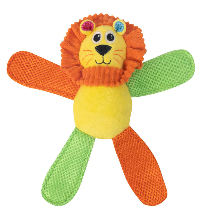 Tootoy! Chew Fetch It Lion Multicolor peluche para perros thumbnail