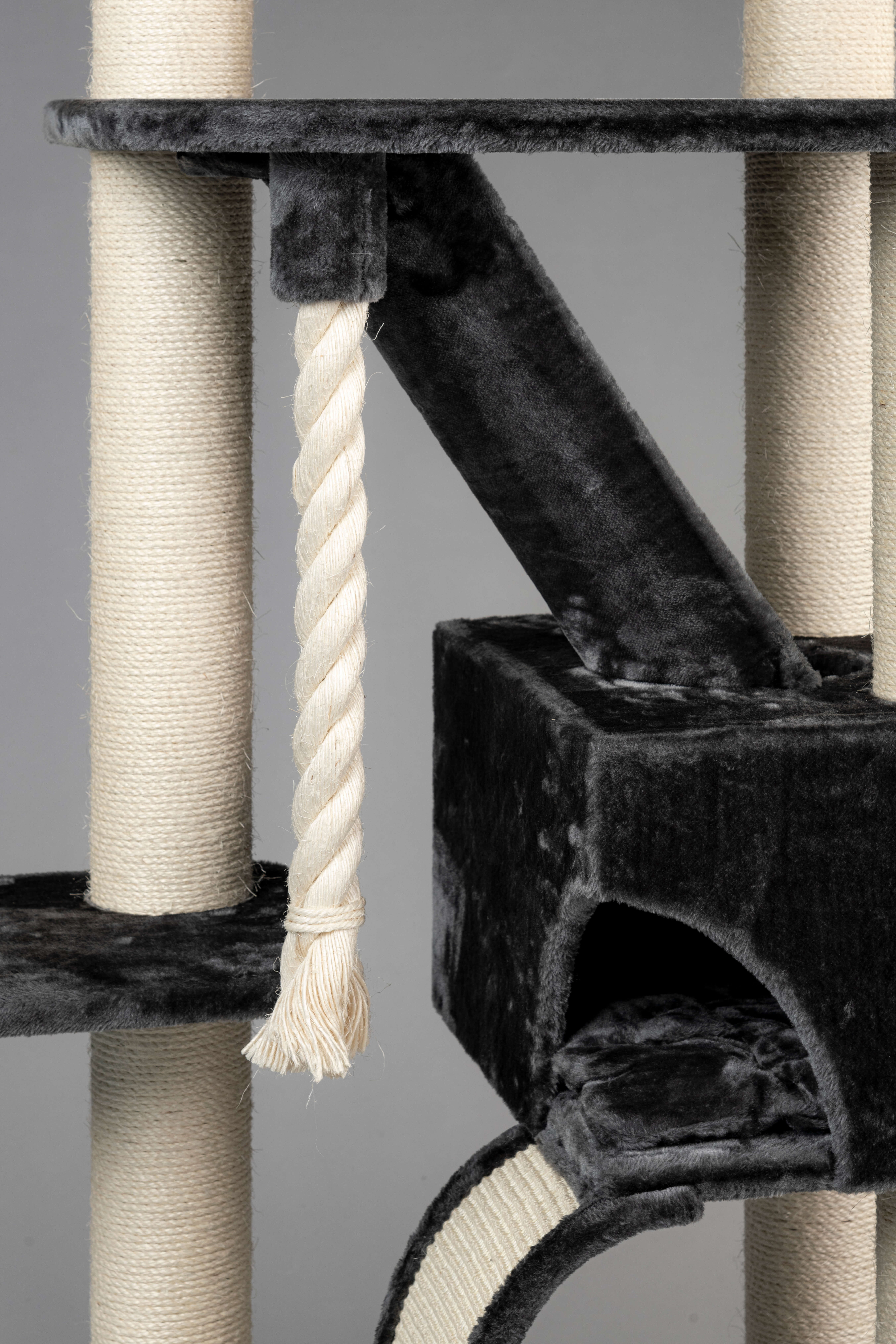 Rascador Kilimandjaro de Luxe color Gris y beige, , large Imagen numero 3