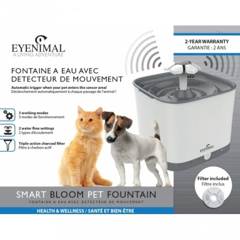 Fuente Smart Bloom Pet Fountain para mascotas color Blanco , , large image number null