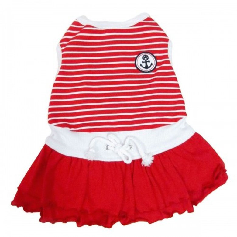 Disfraz vestido de marinero Pet Brand para perros color Rojo, , large image number null
