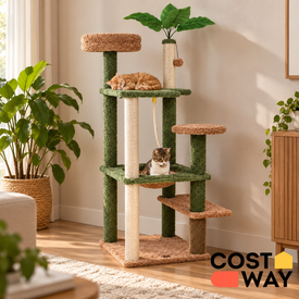 COSTWAY &Aacute;rbol Rascador con Hamaca para Gatos