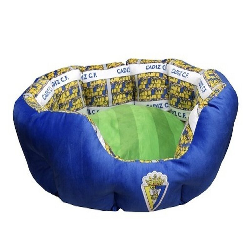 Cama futbolera estadio del Cádiz para perros color Azul, , large image number null