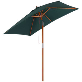 Outsunny Sombrilla de Jardín 200x150x235 cm