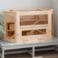 vidaXL Jaula para hámster madera maciza abeto 80x40x43 cm, , large indicador imagen numero 2