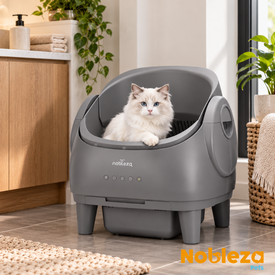 Nobleza Arenero Autolimpiable con control de app para gatos