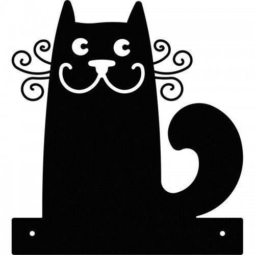 Mural Mod. bigote color Negro, , large Imagen numero 1