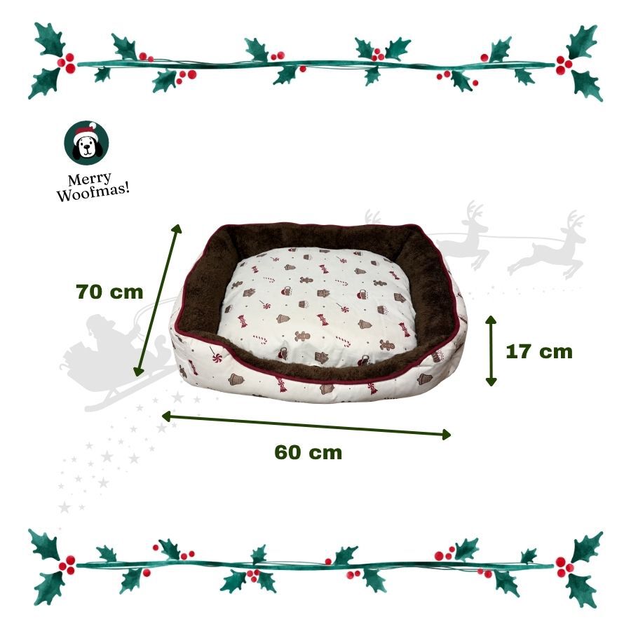 Wonder Christmas Cama Caramelo para perros, , large Imagen numero 3