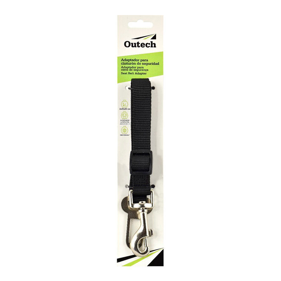 Outech Adaptador de cintur&oacute;n de seguridad para perros, , large Imagen numero 1