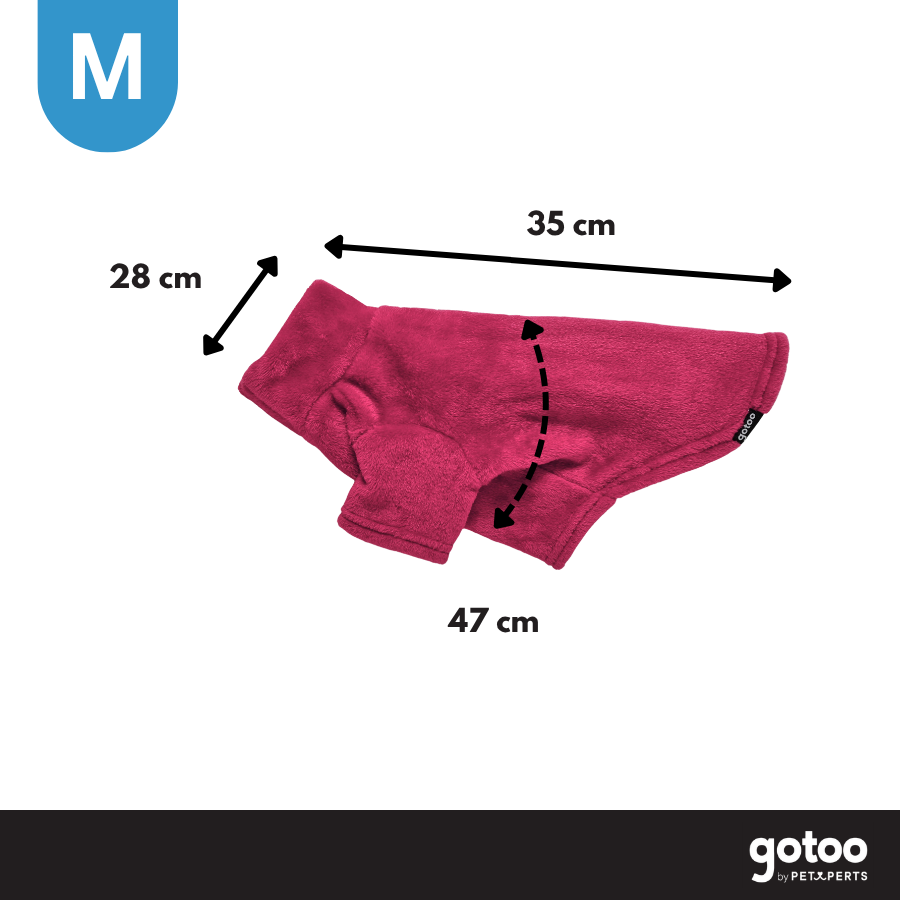 Gotoo Jersey Polar Rojo para gatos, , large Imagen numero 4