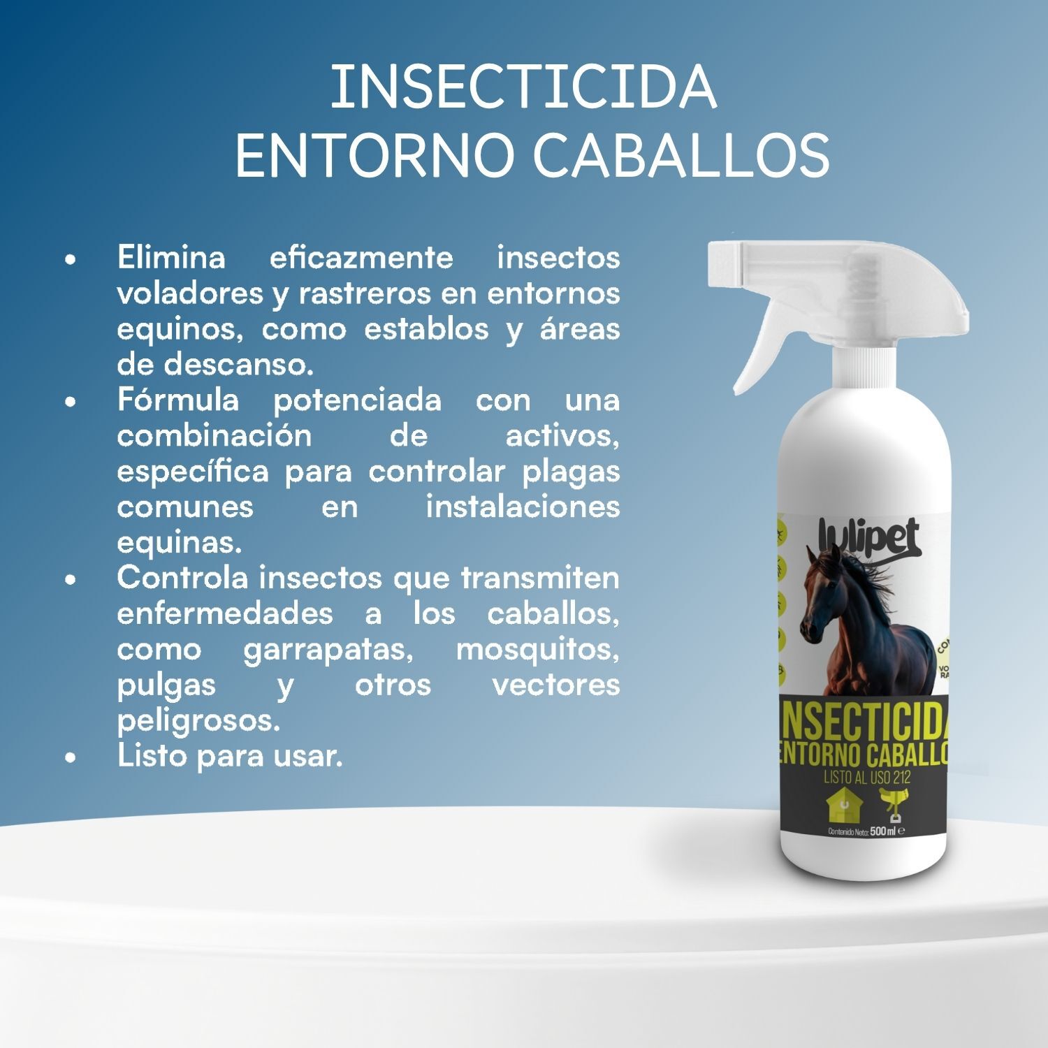 Spray Insecticida entorno caballos Lulipet  500 ml, , large Imagen numero 5