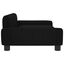 vidaXL Cama para perros de tela negra 70x45x30 cm, , large indicador imagen numero 7