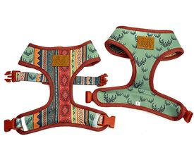 Pets y Props Oh My Deer Arnés reversible para perros