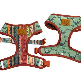 Pets y Props Oh My Deer Arnés reversible para perros