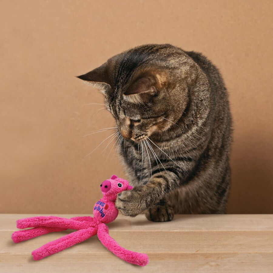 Kong Wubba Bunny peluche de juguete en colores surtidos para gatos thumbnail