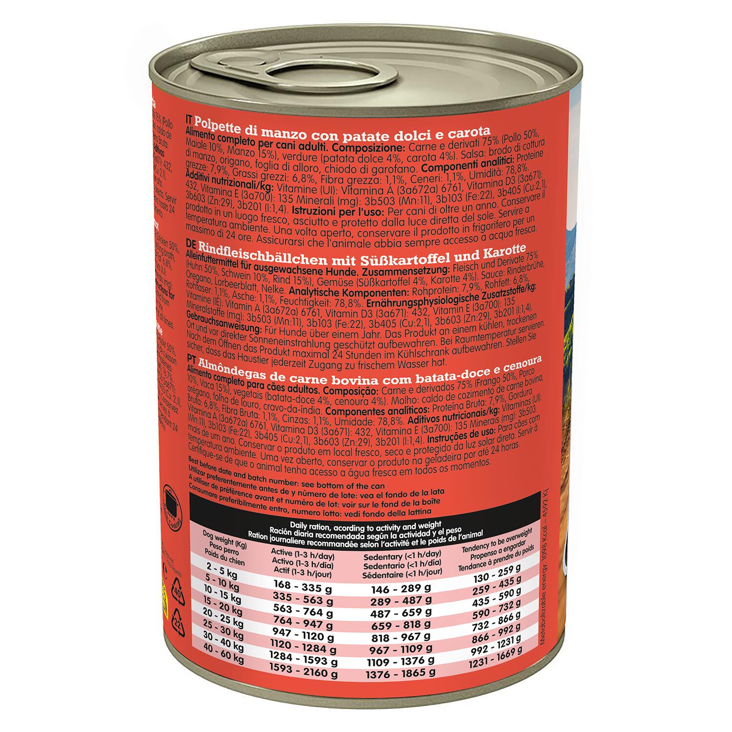 Arquivet Fresh Beef Meatballs Albóndigas Con Ternera para perro thumbnail