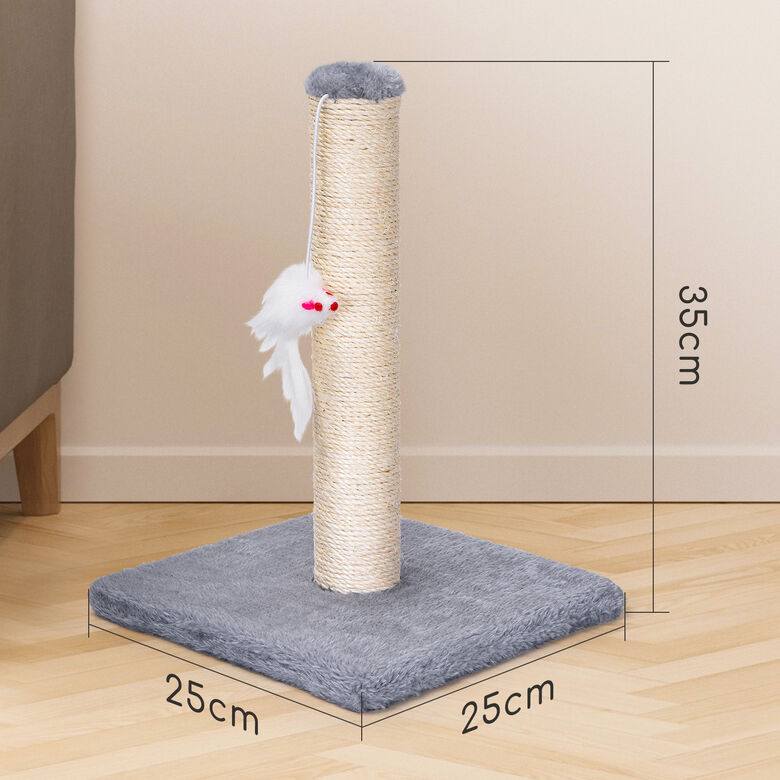 Nobleza Poste Rascador De Sisal Con Juguete para gatos thumbnail