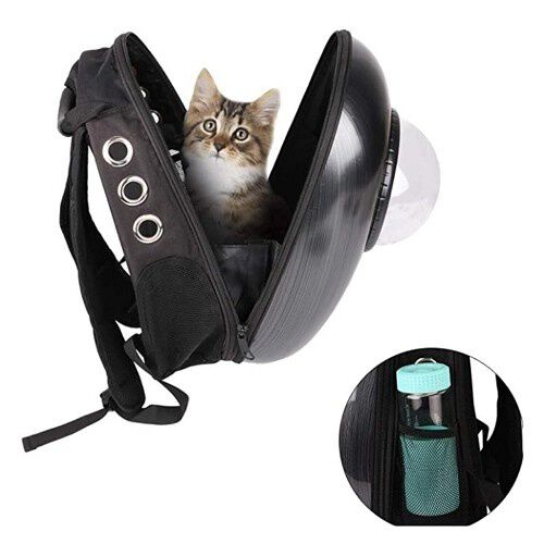 Mochila transportin color Negro, , large Imagen numero 2