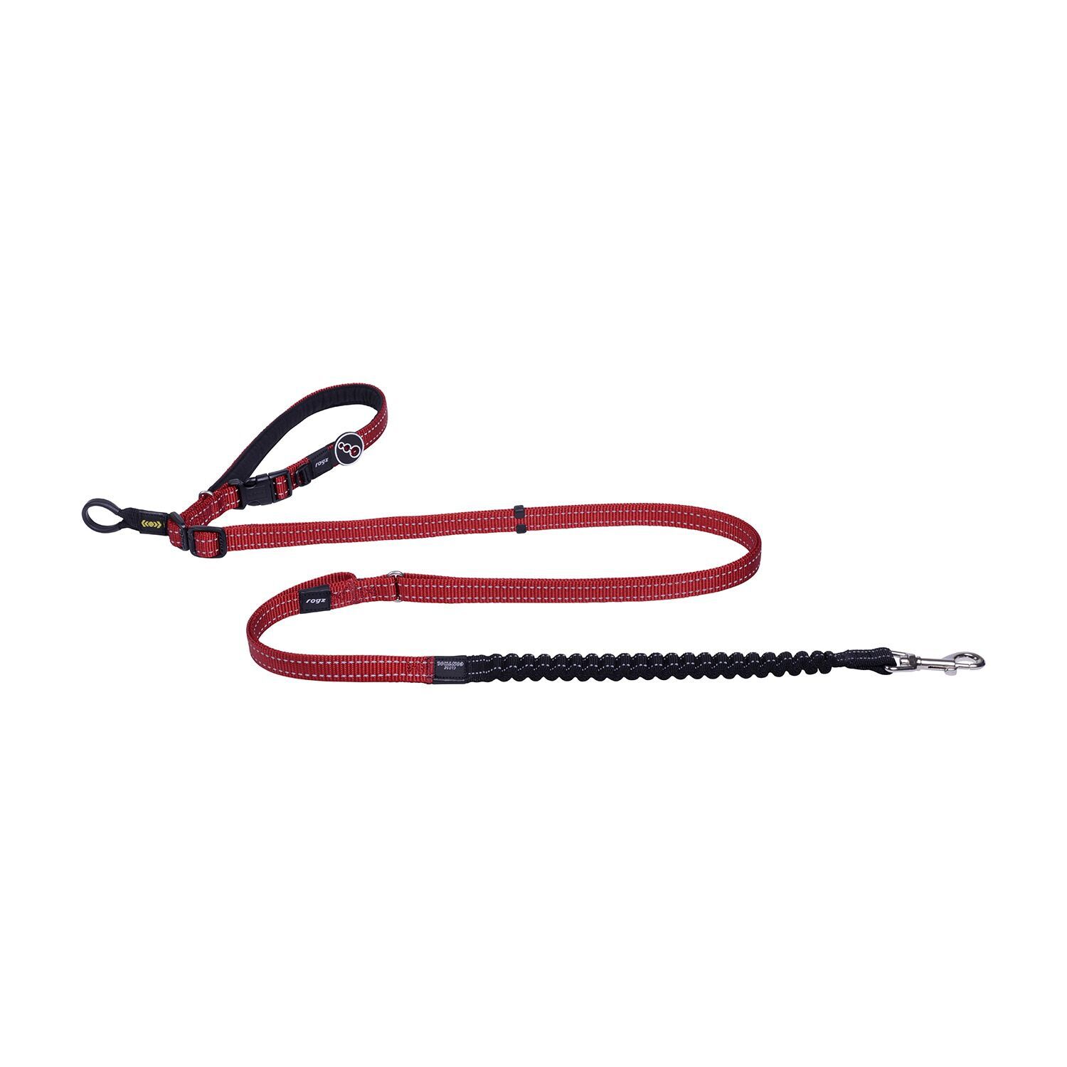 Rogz correa Handsfree roja para perros, , large Imagen numero 4
