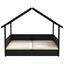 vidaXL Caseta para Perros con Cojín Casa para Animales Perrera Ratán Sintético, , large indicador imagen numero 9