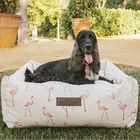 Cama impermeable Flamencos para perros color Multicolor, , large image number null