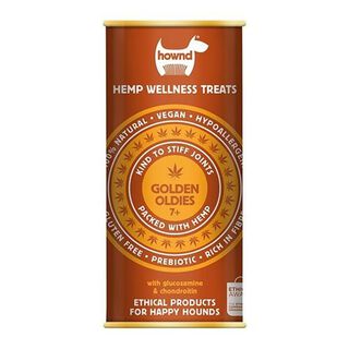Snack vegano Anti-edad Hownd Golden Oldies para perros