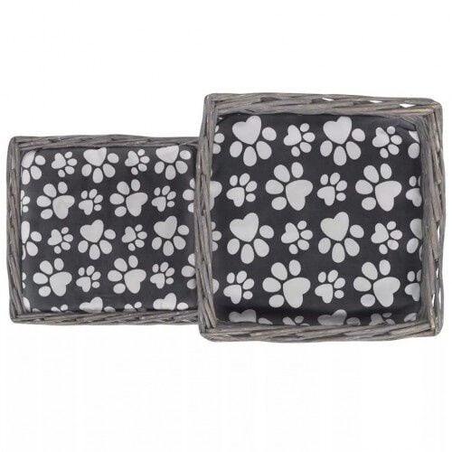 Casa con camas para gatos color Gris thumbnail