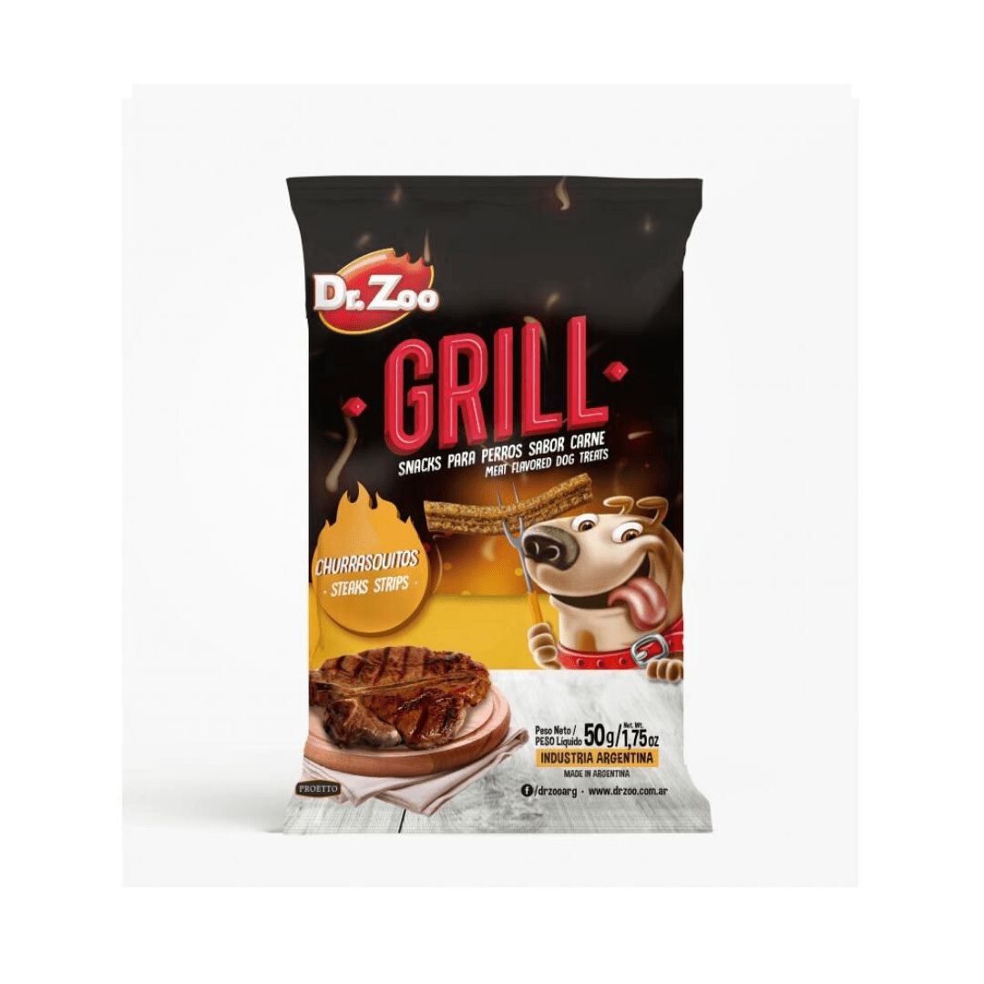 Dr. Zoo Snack Al Grill Churrasquitos Para Perros