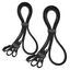 Cabezal inglés con doble rienda Los Nietos. Color negro. Equipamiento para el caballo. Producto de Guarnicionería, , large indicador imagen numero 3