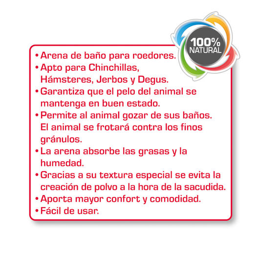 Beaphar XtraVital Arena de Baño para chinchillas , , large image number null