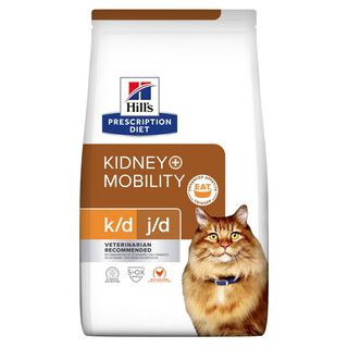 Hill's Prescription Diet Kidney k/d + Mobility j/d Pollo pienso gatos