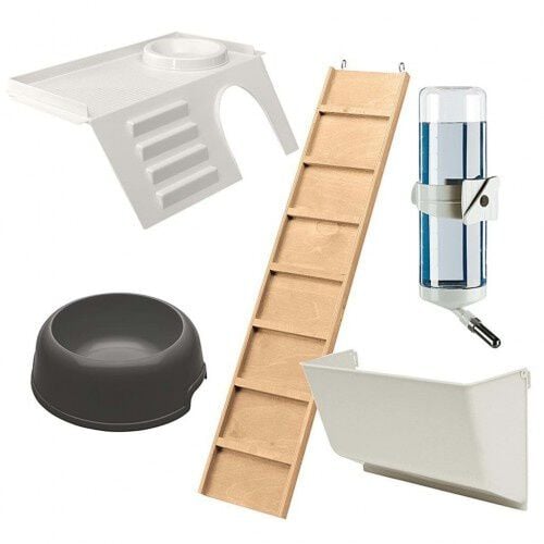 Jaula para roedores color Gris thumbnail