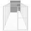 vidaXL Caseta perro corral acero galvanizado gris claro 165x1271x181cm, , large indicador imagen numero 15