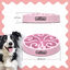 Nobleza Comedero Perro Antivoracidad, Antideslizante Comederos Para Perros, Comedero Antivoracidad Perro, Duradero y no T&oacute;xico Que Evita la Asfixia Comedero Perro Grande y Medianos, &phi;20.4*H4.7cm, Pink, , large indicador imagen numero 2