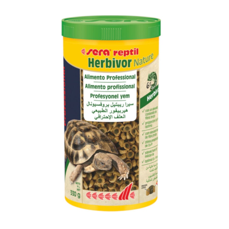 Sera Reptil Professional Herbivor Nature alimento para reptiles