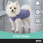 Gotoo Impermeable Estampado Huellas para perros, , large indicador imagen numero 6