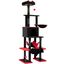 COSTWAY 178 cm &Aacute;rbol Rascador para Gatos de Estilo G&oacute;tico | con Casita, Plataforma, Hamaca, Postes Rascadores de Sisal y Bola Colgante, Torre para Gatos de 6 Niveles para Varios Gatitos, , large indicador imagen numero 1