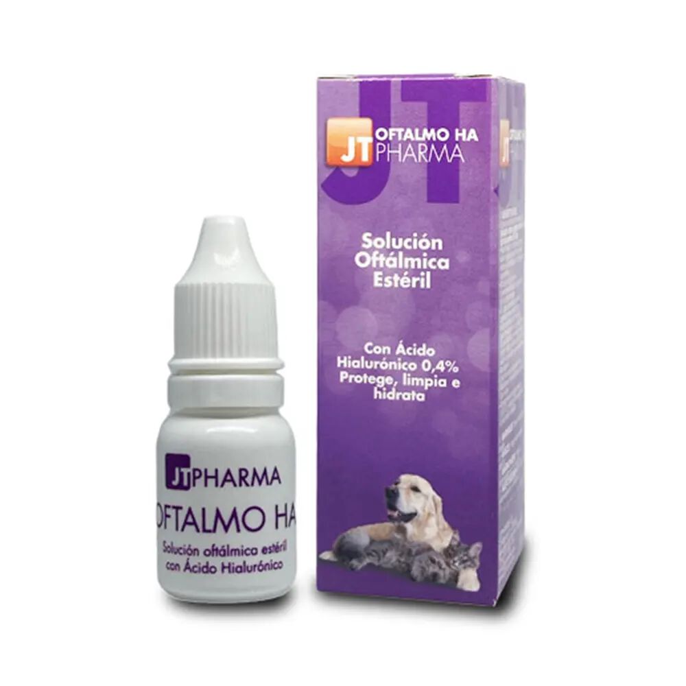 Oftalmo HA Pharma 10 ml soluci&oacute;n que limpia, lubrica y alivia los ojos en perros y gatos, , large Imagen numero 1