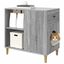 vidaXL Casa para Gatos Gris Sonoma 72 x 42.5 x 70 cm, , large indicador imagen numero 3