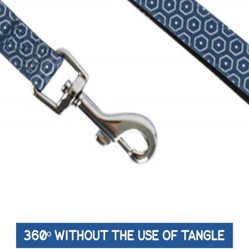 Edipets correa de adiestramiento estampada azul para perros, , large Imagen numero 2