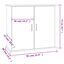 vidaXL Soporte para acuario madera de ingeniería blanco 101x41x58 cm, , large indicador imagen numero 10