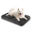 Nobleza Cama para Perros Medianos, Cama Perro Lavable, Peluche Largo Ultra Suave, Soporte Firme, Base Antideslizante, 77x50x10cm, Gris, , large indicador imagen numero 7