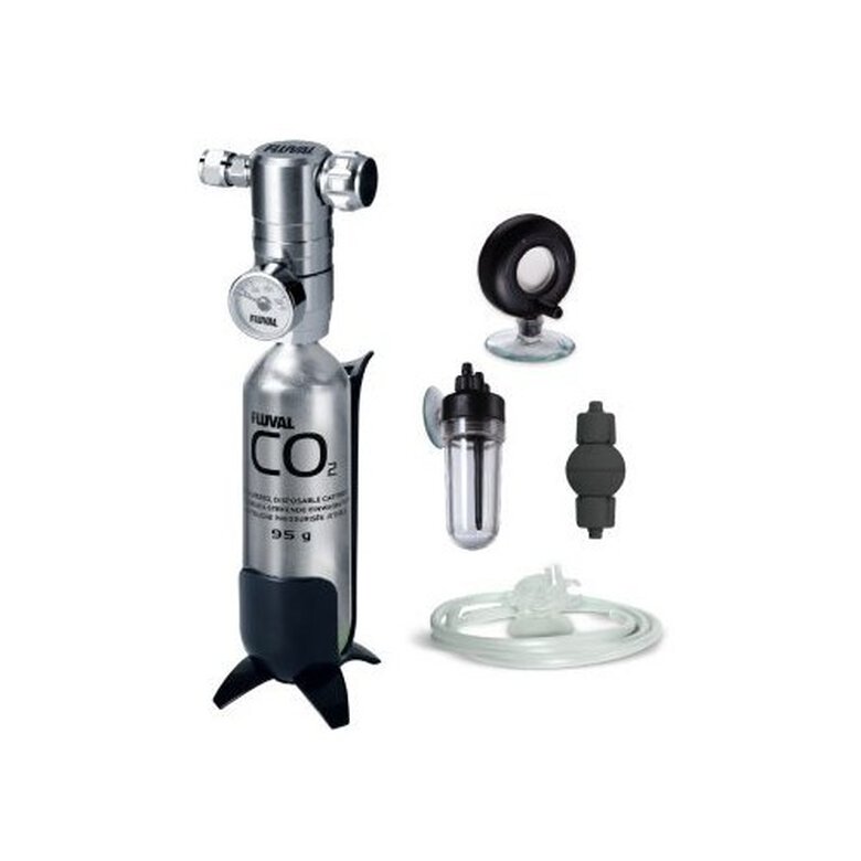 Kit suministro C02 para acuarios Fluval cartucho 95 gr, , large image number null