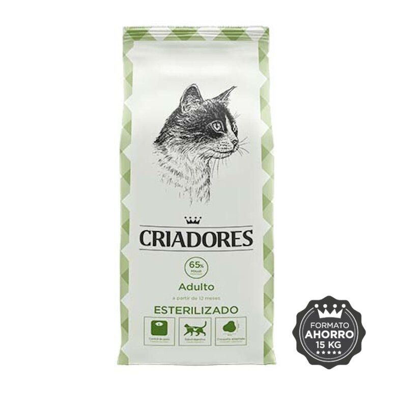 Irregularidades Supervisar Lechuguilla Criadores Adulto Esterilizado Pollo pienso para gatos | Tiendanimal