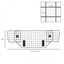 PawHut Rejilla de Seguridad Extensible Pequeña para Coche para perros, , large indicador imagen numero 3
