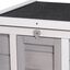 PawHut Conejera de Exterior Color Gris, , large indicador imagen numero 4