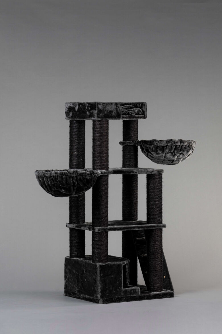 Rascador Corner Coom para gatos color Gris oscuro thumbnail