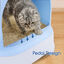 Nobleza - Cajas de Arena para Gatos, Arenero Gatos Cubierto con Cajon, Arenero para Gatos Grande Cerrado, Caja de Arena Cagadero Gato sin Olores con Pala, L52*W42*H38.5CM, Azul, , large indicador imagen numero 4